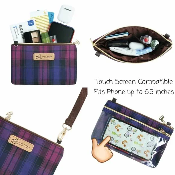 Waterproof Corgi Crossbody Shoulder Phone Purse - Picture 4 of 11